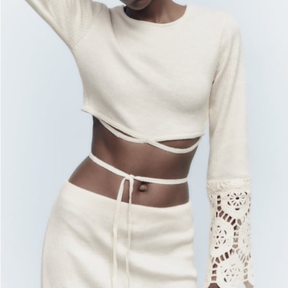 ZARA BLOGGER FAV Ribbed Crochet Set - Picture 9 of 16